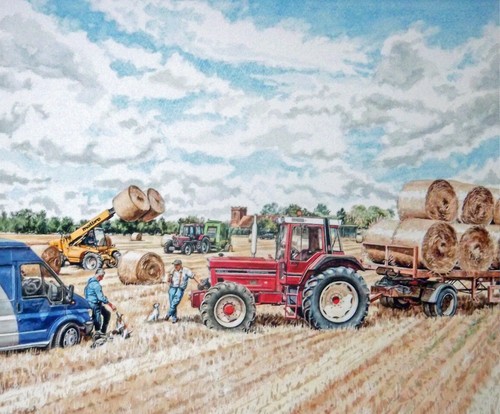 International 1455xl tractor - international,