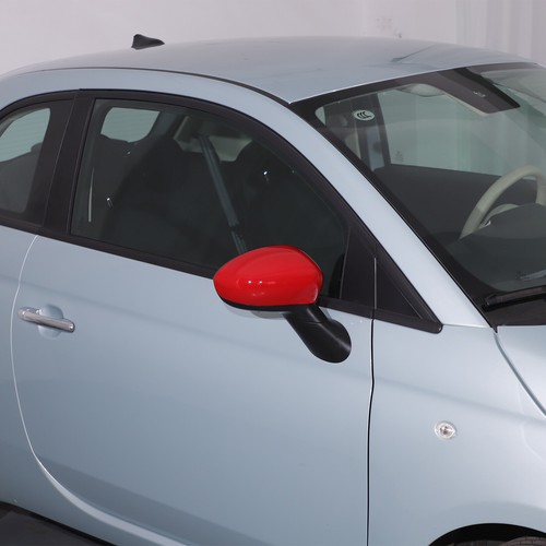 2pcs red side - view, mirror