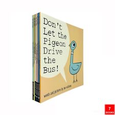Don't Let the Pigeon Series 7 Books Collection Set by Mo Willems Pigeon Drive
