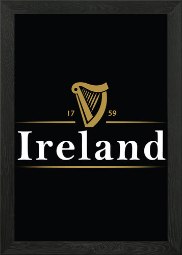 Ireland guiness framed - ireland, wall