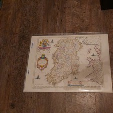 Vintage 1635 Map Ireland