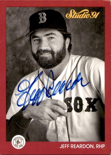 Jeff reardon signed - jeff,