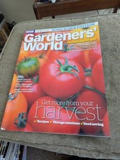 Gardeners World Magazine September 2011 Very Good