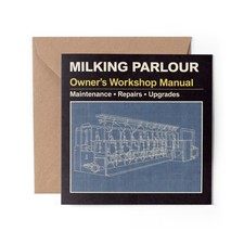 1 x Milking Parlour Greeting
