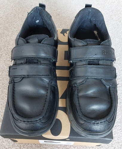 Boys black leather upper - , start