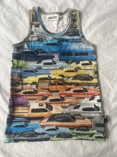 Molo rainbow car - vest, 110/116