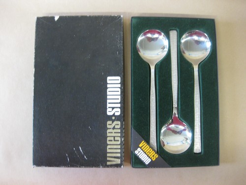 Viners studio soup spoons 5 - soup, x