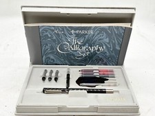 VINTAGE PARKER CALLIGRAPHY SET