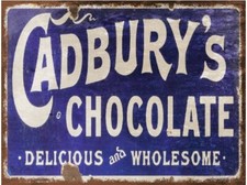 CADBURYS CHOCOLATE  Retro Look