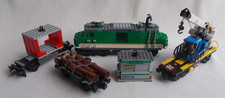 LEGO City Green Cargo Train with Power Functions for Parts / Spares Job lot