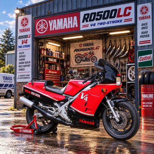 Yamaha rd500lc poster 2 - yamaha,