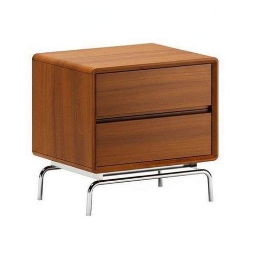 Nightstand with drawers - nightstand, retro