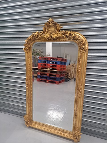 Large gold antique mirror - large,