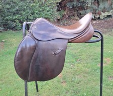 Top Quality Brown Farrington Burford Event Saddle 17.5" Med Fit VGC