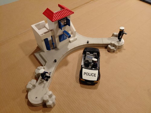 Playmobil police station set - police,