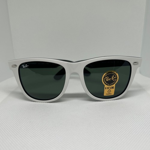 White black ray ban - white,