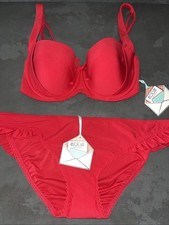 BNWT Ladies Plain Red Frost