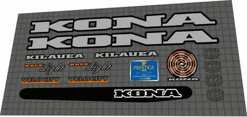 Kona kilauea 1995 decal set - kilauea,