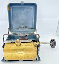 OPTIMUS 111 STOVE camping stove vintage grey colour brass tank good used