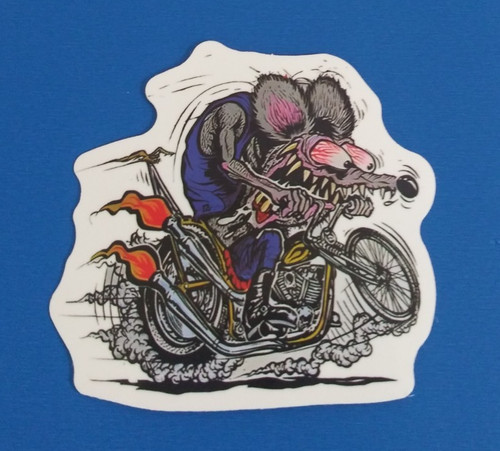 Rat racing flaming - rat, bicycle