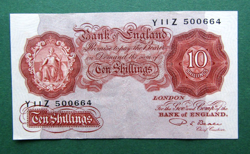 Bank england ten - of,