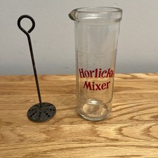 Vintage Horlicks Mixer Glass