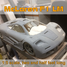 McLaren F1 LM project 1:5 2ft