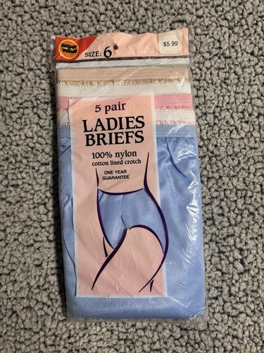 Vintage pair ladies briefs - vintage, 5