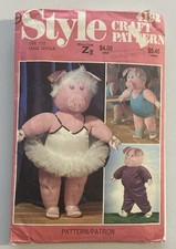 Style vintage sewing pattern