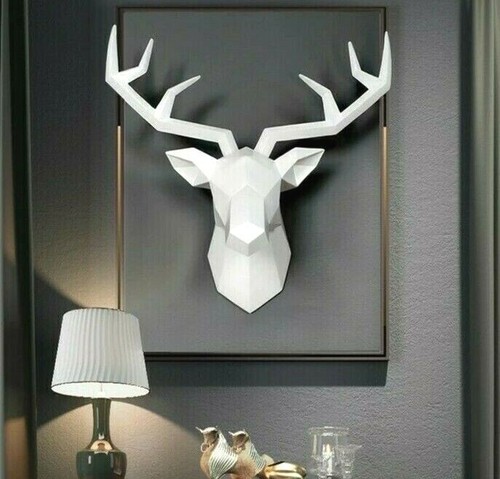 Wall stag deer head - wall,