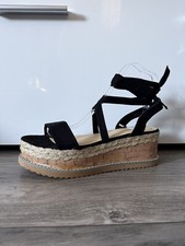 Women's Wedge Sandals Tie Up