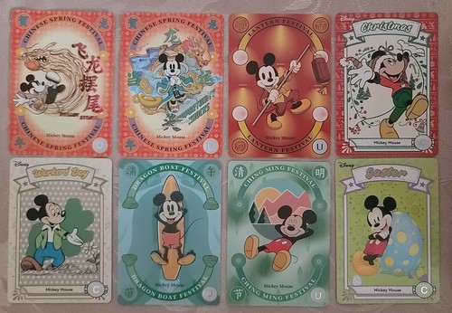 Mickey mouse card bundle set - mouse, 8