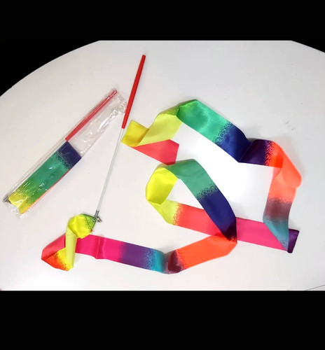 Pack colorful gym ribbons - pack,