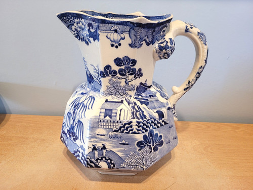 Antique mason ironstone huge - antique,