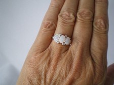 Coober Pedy Opal ring, size