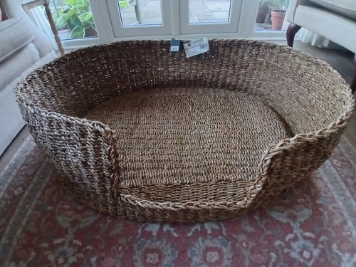Seagrass dog bed - seagrass,