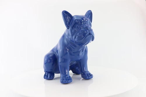 French bulldog art sculpture - bulldog,