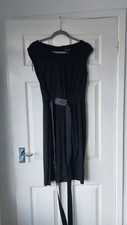 Scarlett Nite Black Midi Dress