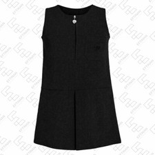 Girls Cherry Pocket Pinafore
