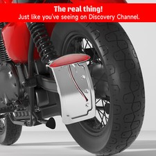 Side Axle Mount Chrome Billet