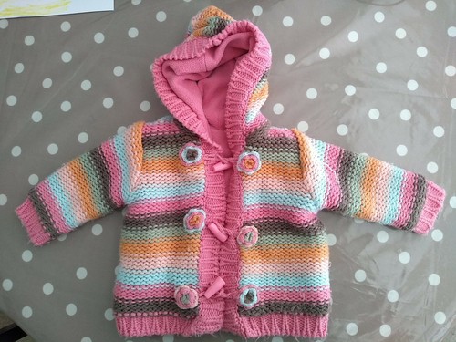 George months pink hooded - months,
