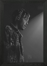 Juice Wrld Portrait Framed