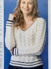 Knitting Pattern 1820 Ladies