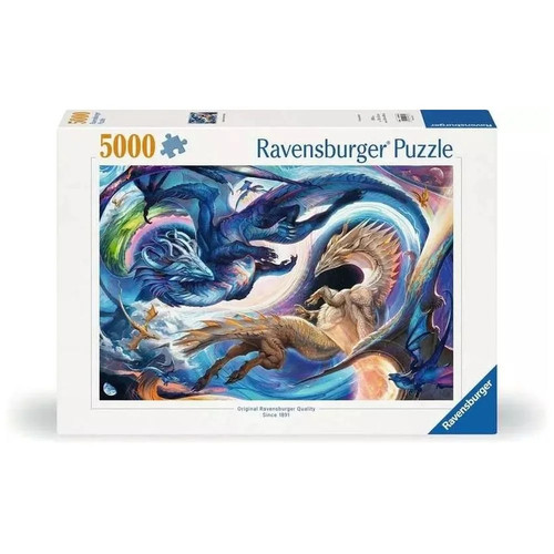Puzzle 5000pcs dragons - 5000pcs,