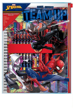 12 pcs Bumper Stationery Wallet Set Marvel Spiderman Kids Birthday School Gift