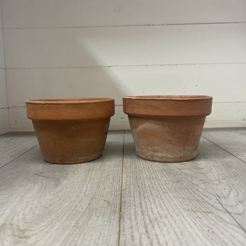 Vintage terracotta pots - 2,