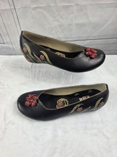 Yoma Flower Flats Sz  8/8.5