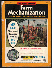 December, 1960 "Farm Mechanization" Magazine Brochure