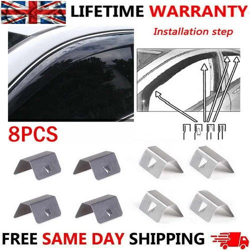 Channel rain wind deflector - channel,
