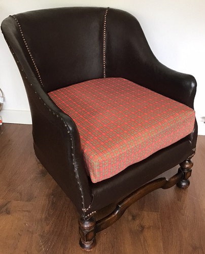 Vintage dark brown soft - dark,